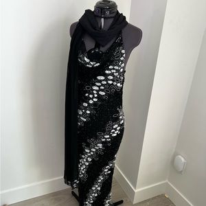 Terani Couture - Beaded Maxi Dress - Size 6 - BNWT